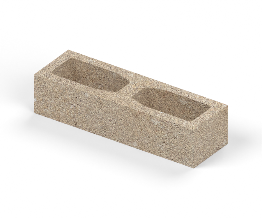 Bloque de Fachada 10×12×40 cm — Arena