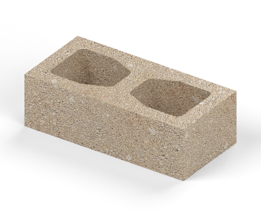 Bloque de Fachada 10×15×30 cm — Arena