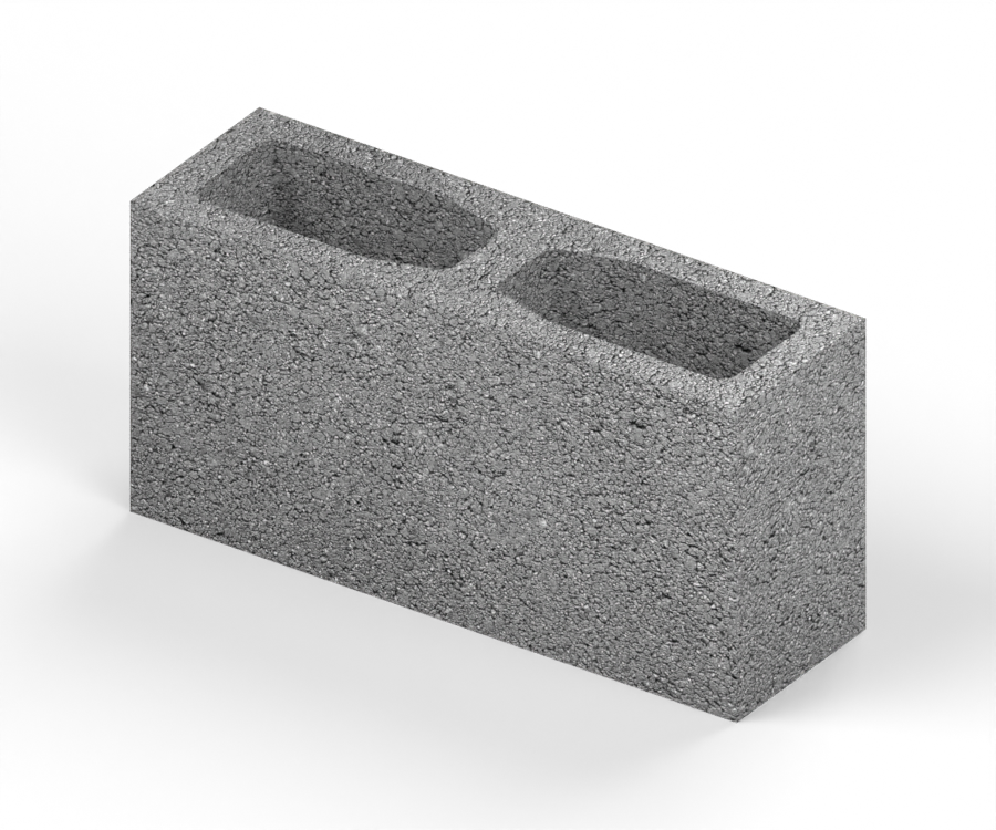 Bloque Estructural 12×20×40 cm — Gris cemento