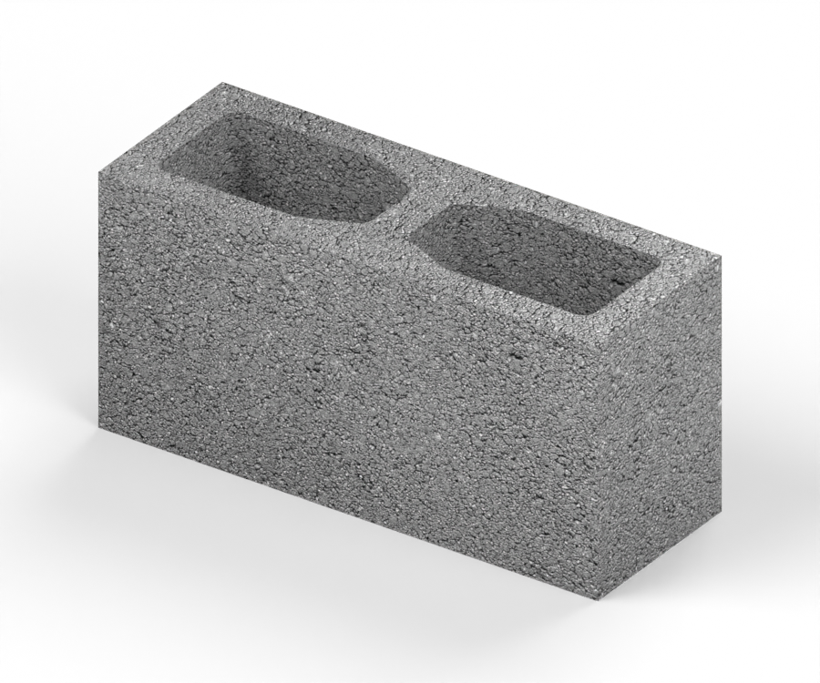 Bloque Estructural 15×20×40 cm — Gris cemento